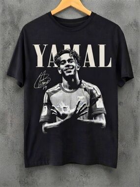 Lamine Yamal Spain Signature Vintage Shirt